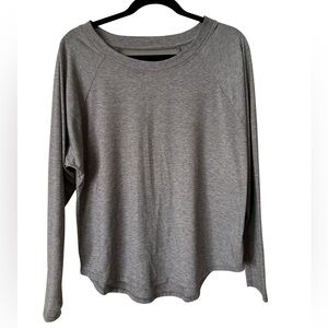 ATHLETA Gray Long Sleeve Top size M